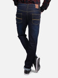 Men's Dark Blue Denim Jeans - FMBP17-006