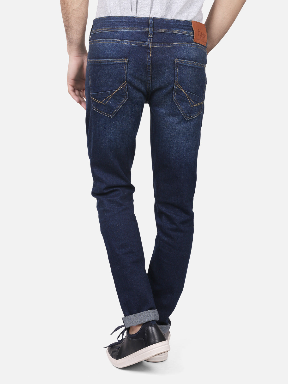 Men's Blue Denim Jeans - FMBP18-002