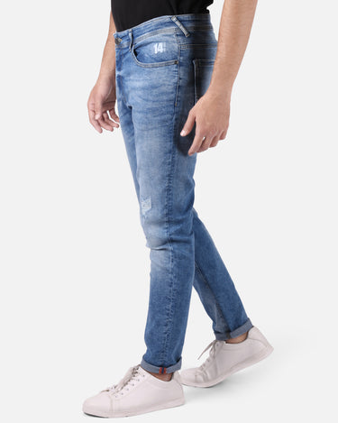 Men's Blue Denim Jeans - FMBP18-004