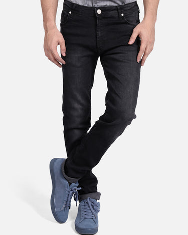 Men's Black Denim Jeans - FMBP18-024