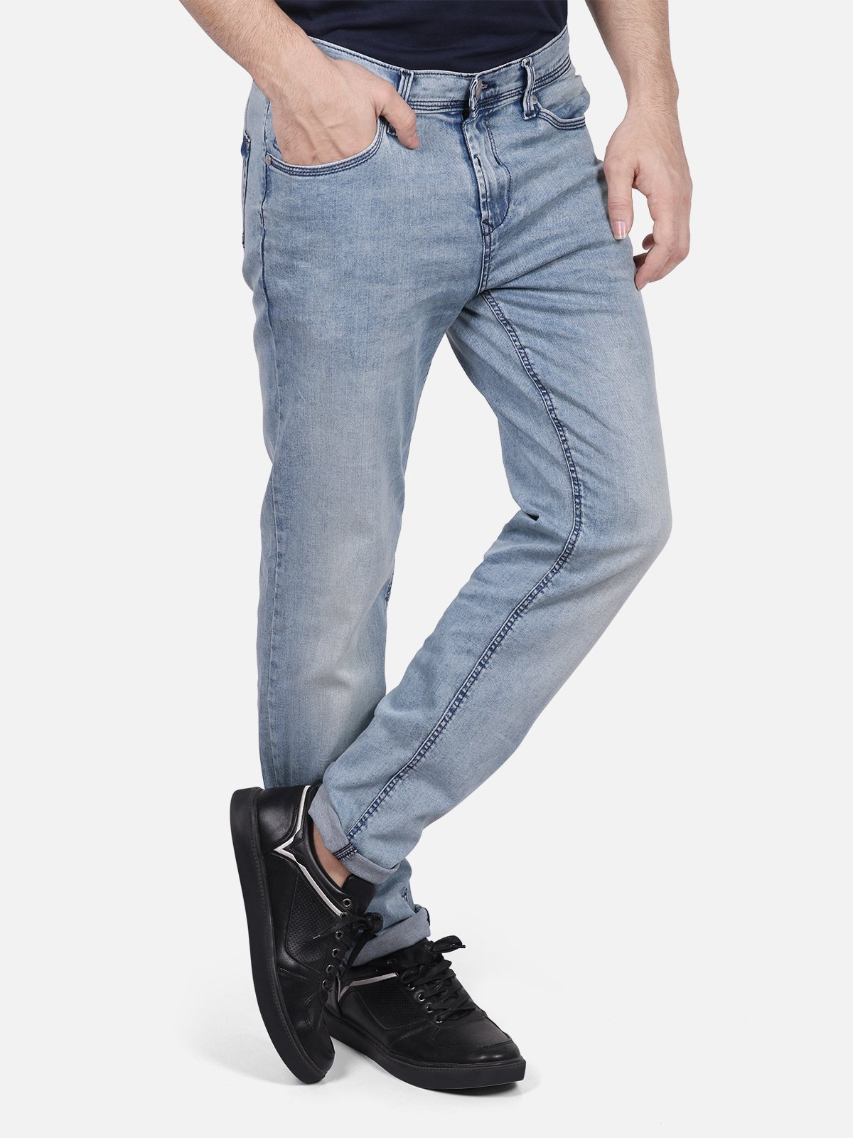 Men's Light Blue Denim Jeans - FMBP18-027