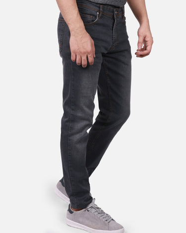Men's Dark Grey Denim Jeans - FMBP18-050