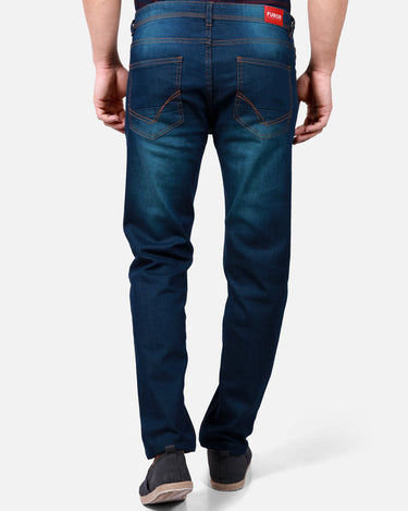 Men's Indigo Blue Denim Jeans - FMBP18-052