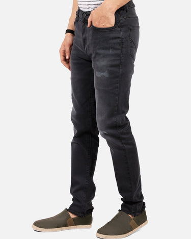 Men's Black Denim Jeans - FMBP19-003