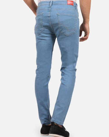 Men's Powder Blue Denim Jeans - FMBP19-019