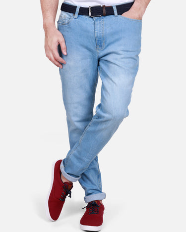 Men's Light Blue Denim Jeans - FMBP17-008