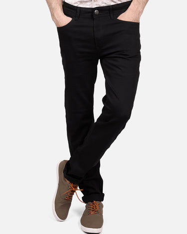 Men's Black Denim Jeans - FMBP18-007