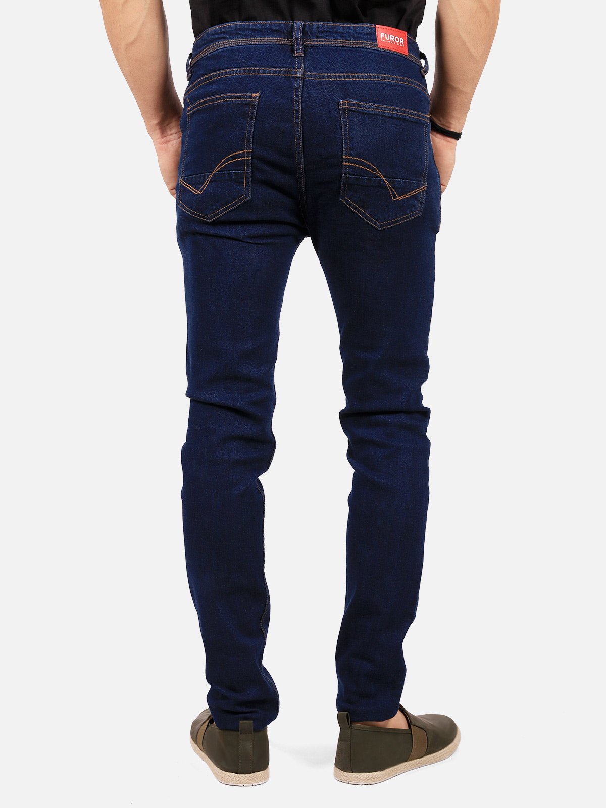 Buy FUROR Slim Fit Basic Jeans online - FMBP19-010