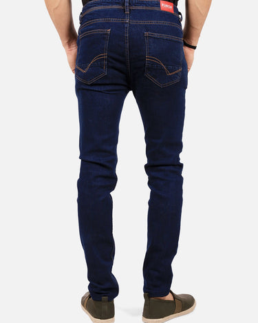 Men's Denim Blue Denim Jeans - FMBP19-010