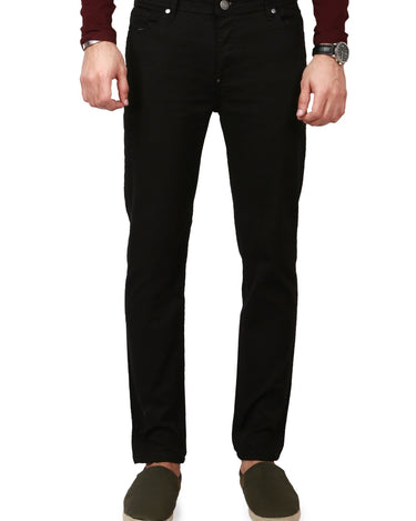 Men's Black Denim Jeans - FMBP19-044