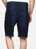 Men's Indigo Blue Shorts - FMBS19-013