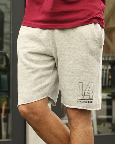 Men's Heather Grey Shorts - FMBSK19-016