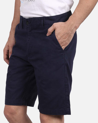 Men's Navy Blue Shorts - FMBSW18-010