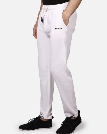 Men's White Jogger Pant - FMBT19-008