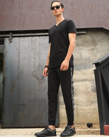 Men's Black Jogger Pant - FMBT19-022