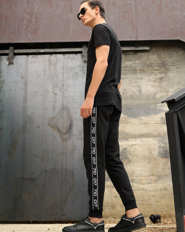 Men's Black Jogger Pant - FMBT19-022