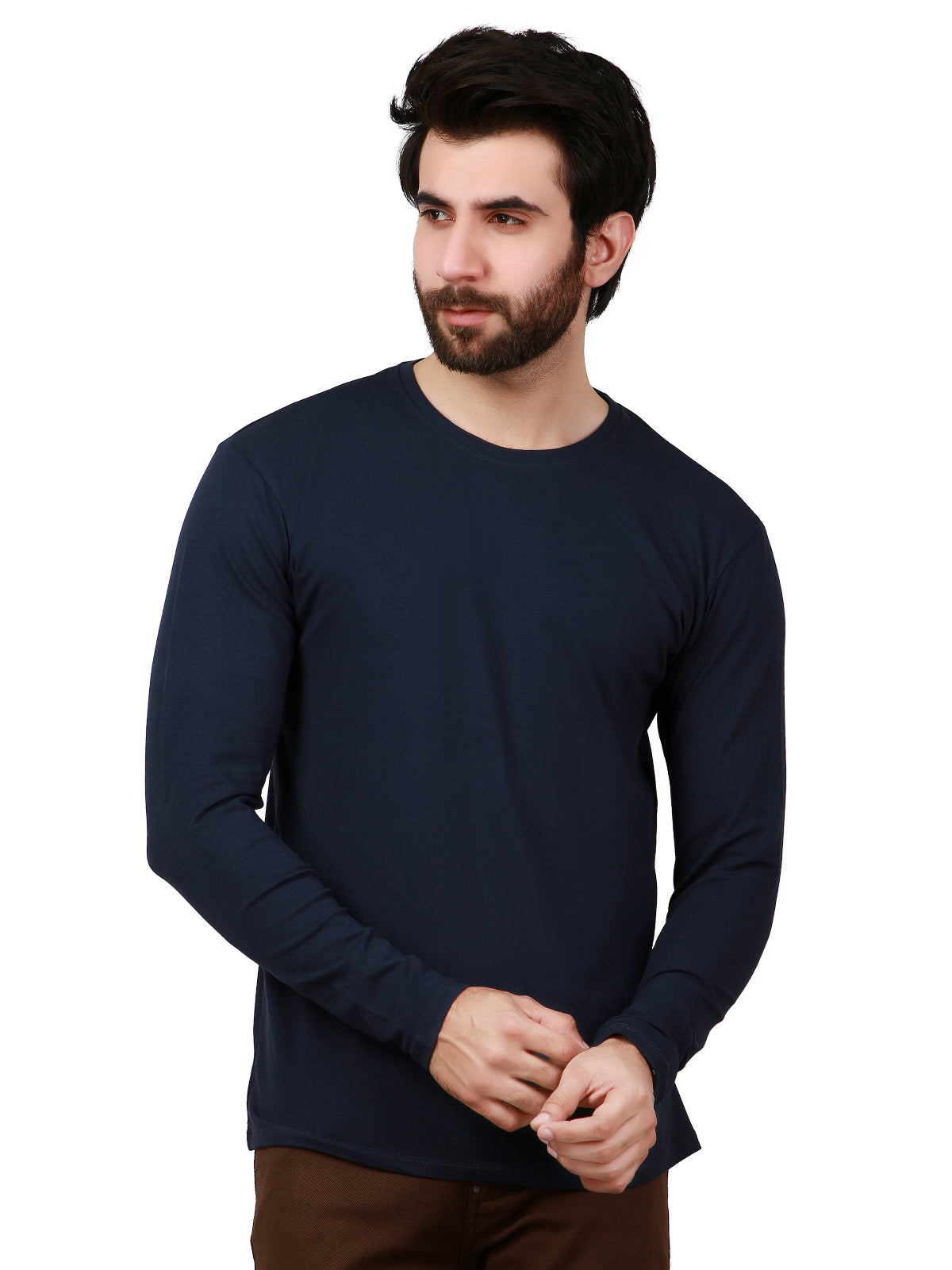 Buy FUROR Regular Fit Crew Neck Basic Tee online - FMTBF19-004 – Furor