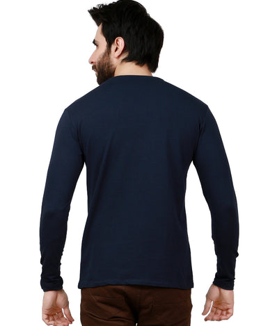 Men's Navy Basic T-Shirt - FMTBF19-004