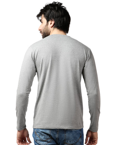 Men's Grey Basic T-Shirt - FMTBF19-007