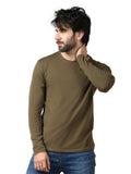 Men's Olive Basic T-Shirt - FMTBF19-009