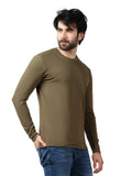 Men's Olive Basic T-Shirt - FMTBF19-009