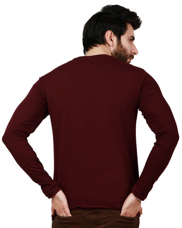 Men's Plum Basic T-Shirt - FMTBF19-016