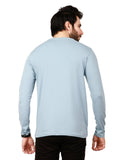 Men's Light Blue Basic T-Shirt - FMTBF19-018
