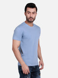 Men's Faded Blue Basic T-Shirt - FMTBS19-007