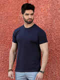 Men's Navy Basic T-Shirt - FMTBS19-002