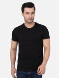 Men's Black Basic T-Shirt - FMTBT19-061