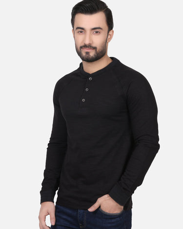 Men's Black Basic T-Shirt - FMTCF17-006