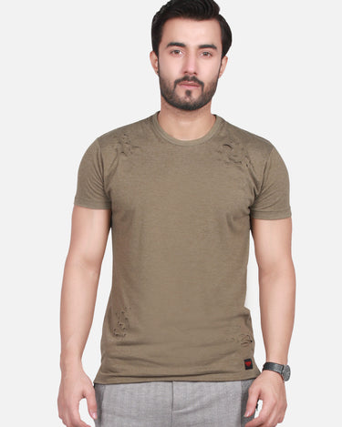 Men's Olive Classic Tee - FMTCT18-003