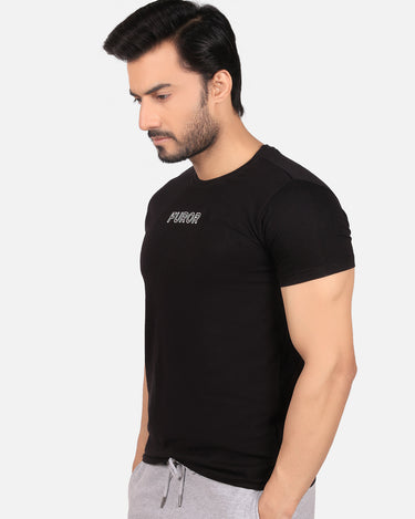 Men's Black Classic Tee - FMTCT19-014