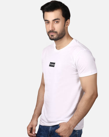 Men's White Classic Tee - FMTCT19-023