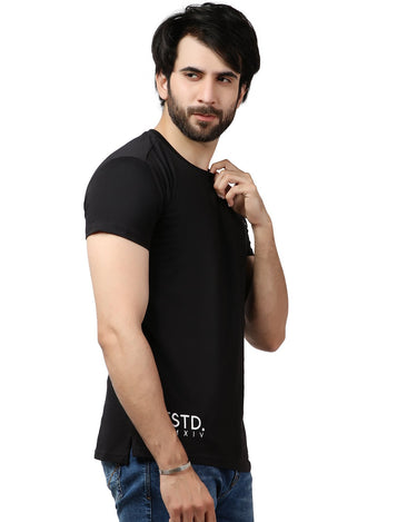 Men's Black Classic Tee - FMTCT19-049