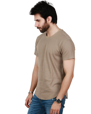 Men's Khaki Classic Tee - FMTCT19-059