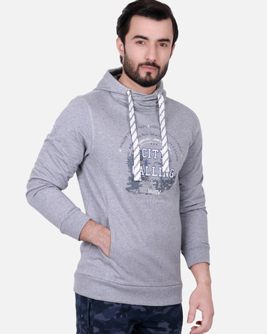 Men's Grey Hoodie - FMTH17-003