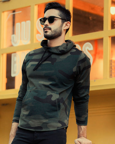 Men's Camouflage Hoodie - FMTH19-008