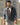 Men's Dark Grey Denim Jacket - FMTJD18-005