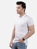 Men's White Polo Shirt - FMTPP18-005