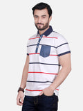 Men's Off White Polo Shirt - FMTPS17-010