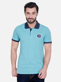 Men's Turquoise Polo Shirt - FMTPS17-017