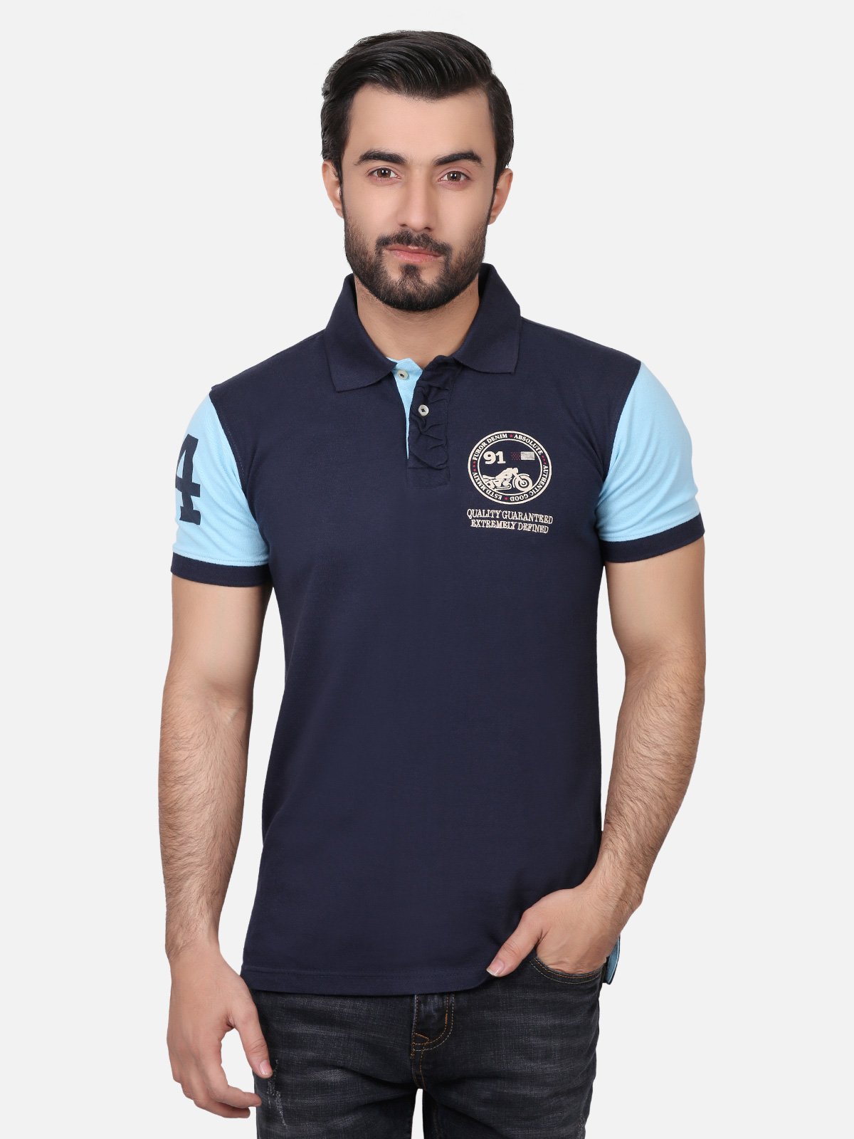 Men's Navy Polo Shirt - FMTPS17-021