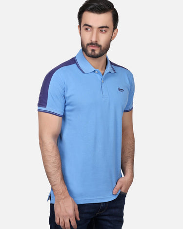 Men's Blue Polo Shirt - FMTPS17-023