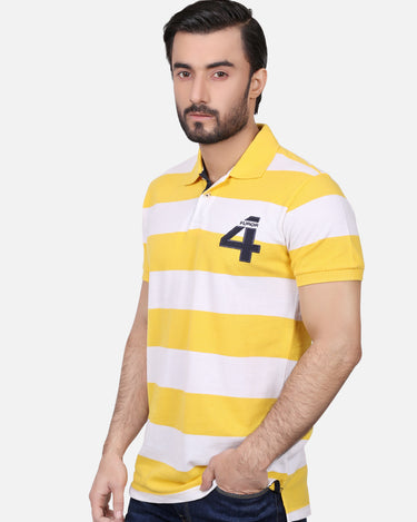 Men's Yellow Polo Shirt - FMTPS17-025