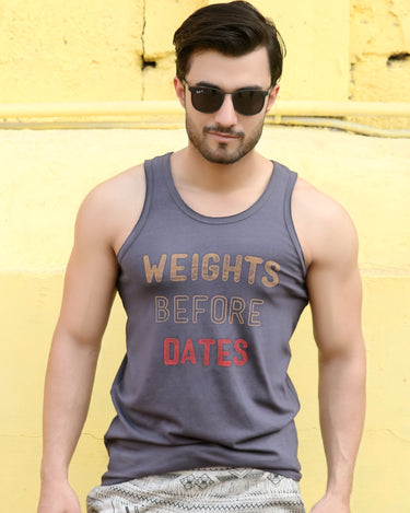 Men's Dark Grey Tank Top - FMTT18-001