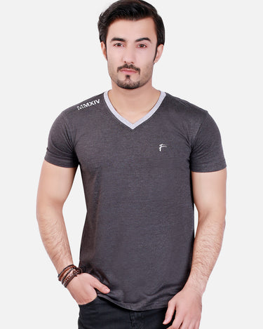 Men's Charcoal Graphic Tee - FMTTG-V17-002