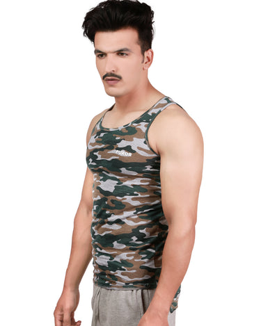 Men's Heather Grey Tank Top - FMTTM19-001