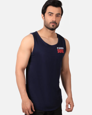 Men's Blue Tank Top - FMTTR19-002