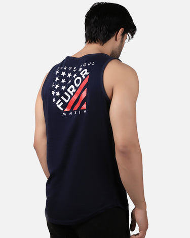 Men's Blue Tank Top - FMTTR19-002